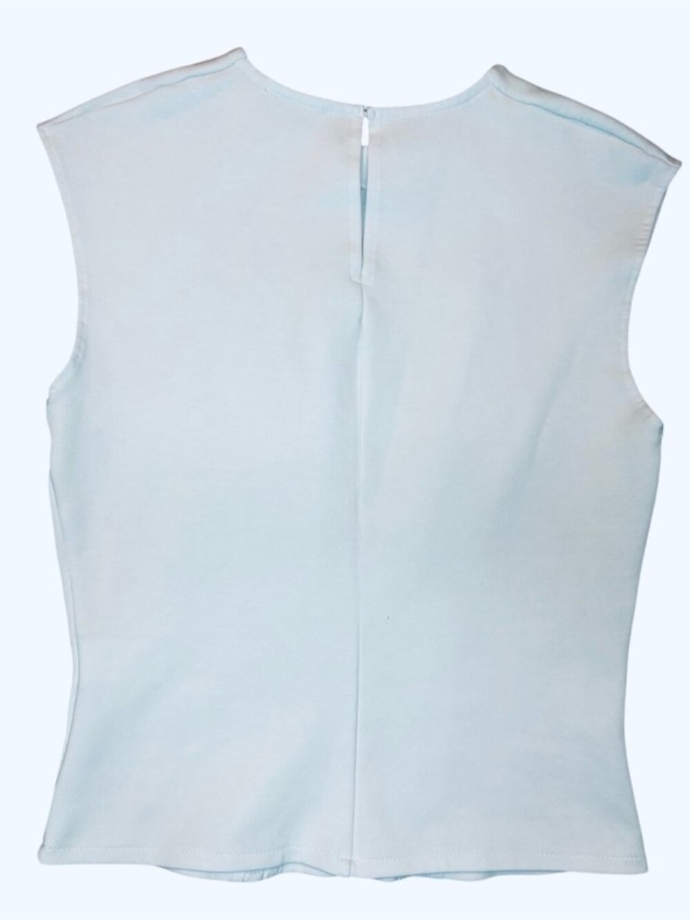 sleeveless top white small - Picture 2 of 2